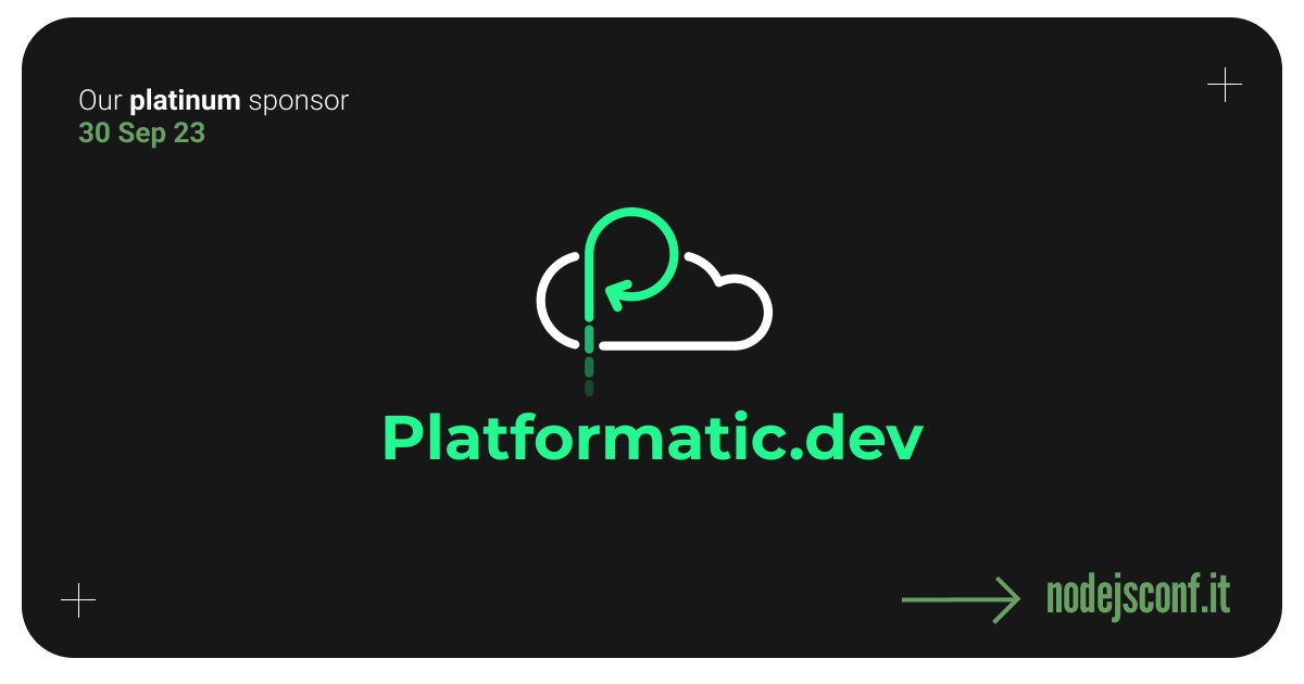 Big thanks to <a href="/platformatic/">Platformatic</a> for being an incredible sponsor of #NodeJsConf 2023! Your support made this event a huge success for the #NodeJS community. 🙌🚀 Embracing continuous learning together! #sponsorship #technology #gratitude