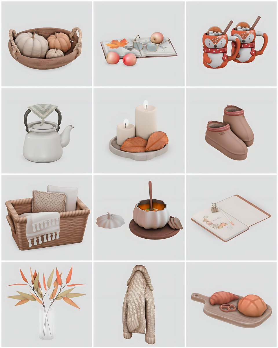 marilynjeansims's tweet photo. Cozy Autumn Day At Home Essentials 🍁

Tumblr post linked below with all CC linked! #TheSims4 #Sims4CC

https://t.co/cB8BoR421p https://t.co/QW7cJUWODd
