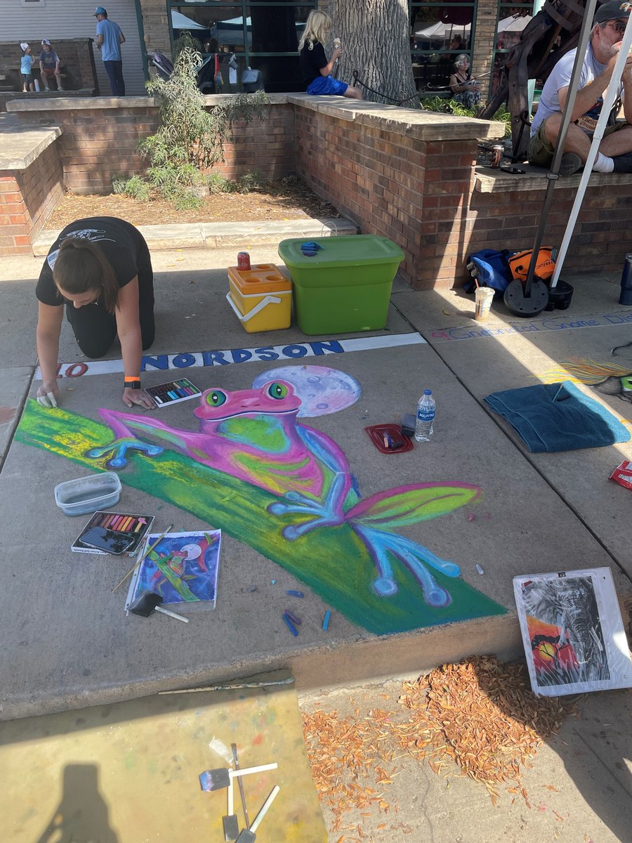 Happy #TBT to a fun last weekend with Night on the Town featuring Guitars in the Gallery and Pastels on 5th the next day! #lovelandmuseum