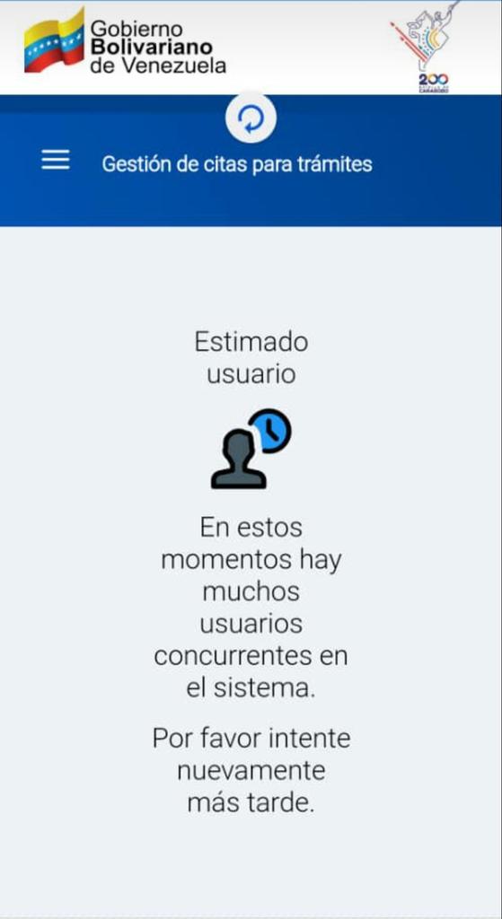 merlingrc's tweet photo. @mccoam #Saime #Pasaporte Alguien ha podido solucionar este error cuando intentan ingresar a su usuario???? https://t.co/BJTLY0aMiC