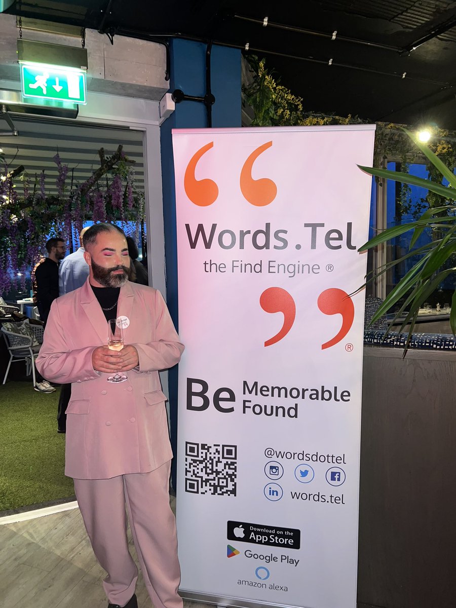 An incredible night at our launch party with many amazing people. We can’t thank you all enough for coming and to our wonderful team who continue to make Words.Tel happen every day 😊