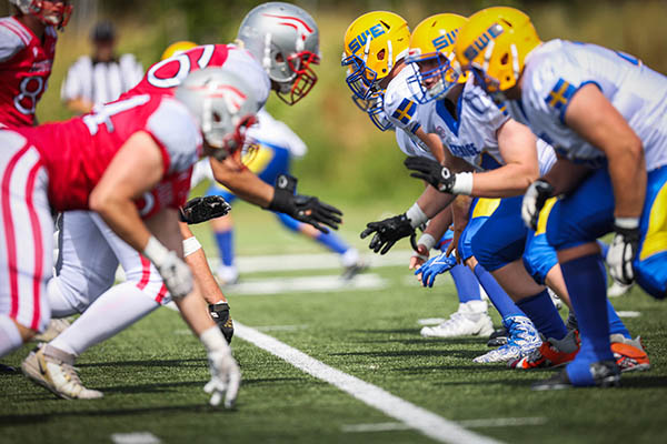 IFAFMedia's tweet photo. Sweden take  on defending champions Austria for the Gold Medal in the IFAF Europe U19 Championship in Orebro this Saturday, kickoff 15:00 CET - Live on https://t.co/iSWBglTauO. 
There are six U19 games across Europe on Friday, Saturday and Sunday.
https://t.co/OEsSfvzou2 https://t.co/sqj6XMFWhc