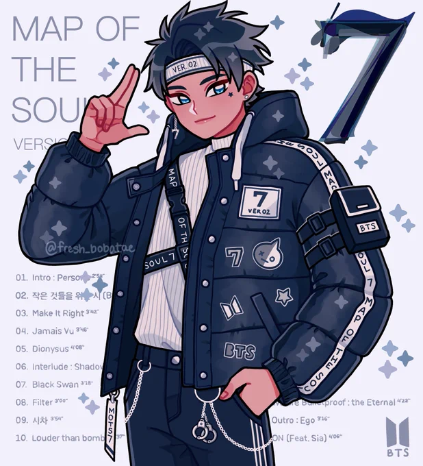 MOTS 7 album gijinkas  which version do you like? 