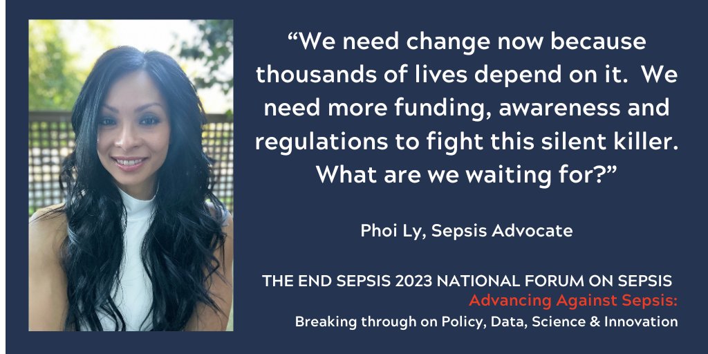 No mistaking the anger of @CelynaPhoi over her brother's preventable death from sepsis. We share your anger and your determination to create change. Thank you for your passion and advocacy.

#sepsis #WorldSepsisDay #SepsisAwarenessMonth #NationalForumOnSepsis