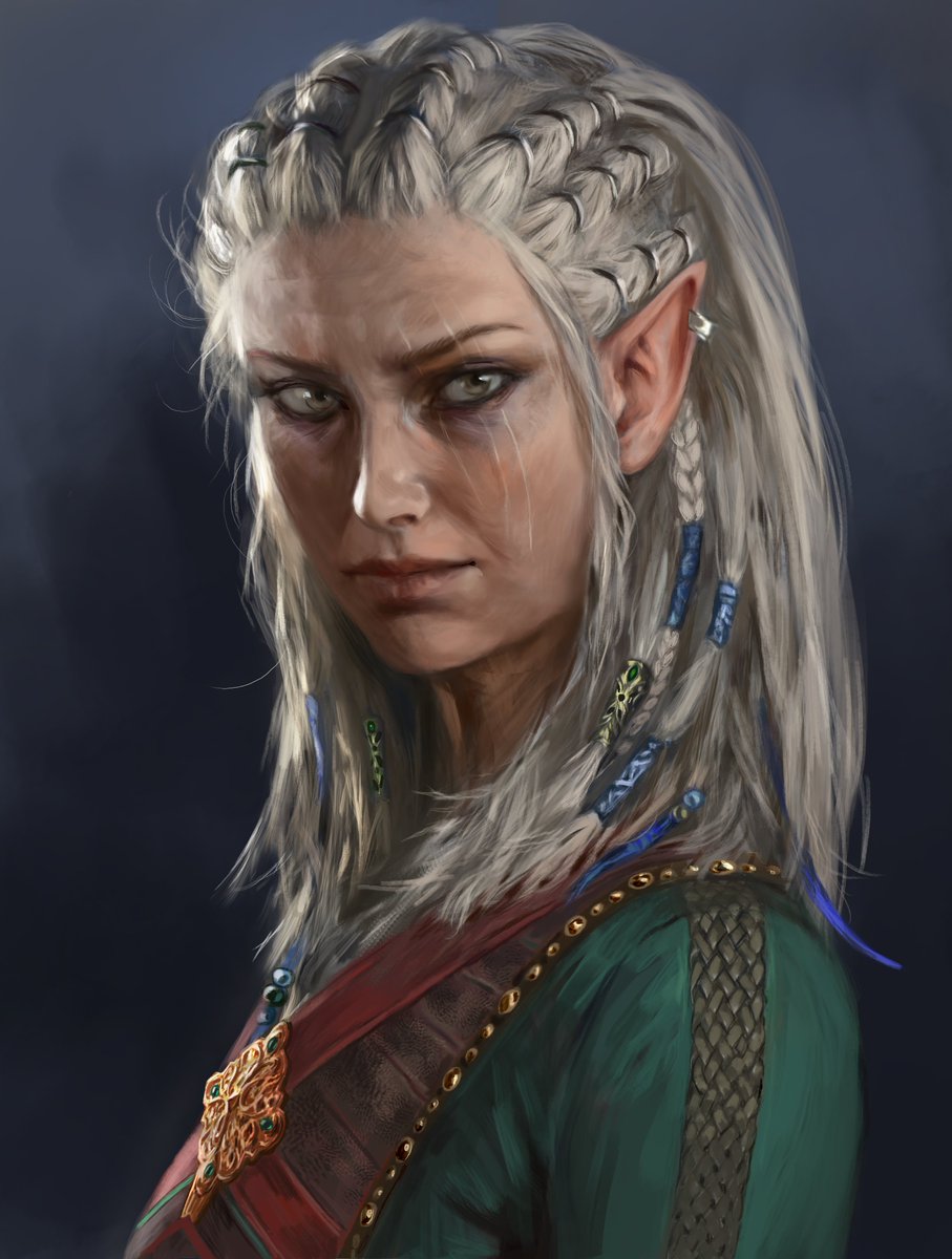 BBergolts's tweet photo. A gorgeous Jaheira portrait for a more even gorgeous @TracyWiles ✨

you can buy a copy here  https://t.co/jsA8uHH1fe 😍✨ https://t.co/lS4k5Q9aCM