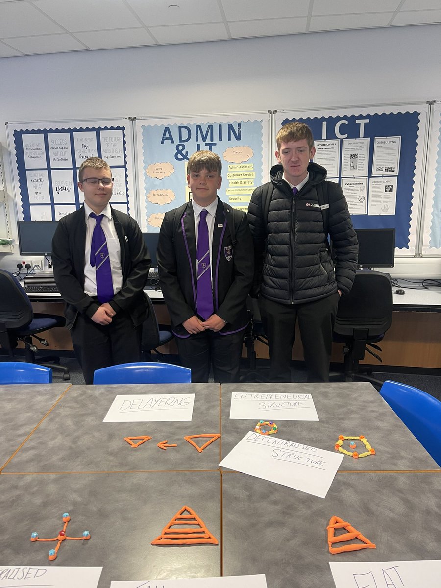 BusEd_CompSTJ's tweet image. Higher Business Management Pupils really enjoyed building Organisational Structures today! ⭐️ 

#teamwork 

@st_johnsacademy
