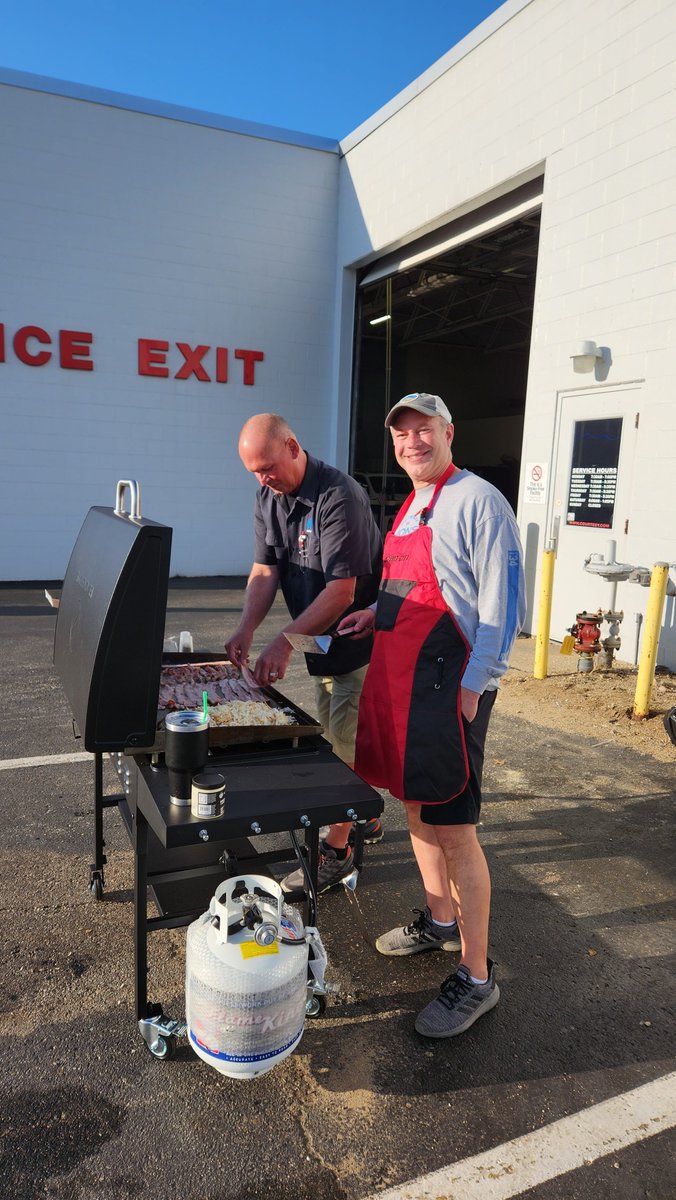 This morning we had our staff appreciation breakfast.  Our workplace is fueled by the dedication and hard work of each and every one of you, and we wanted to take a moment to say THANK YOU!  #EmployeeAppreciation #breakfastofchampions #grateful