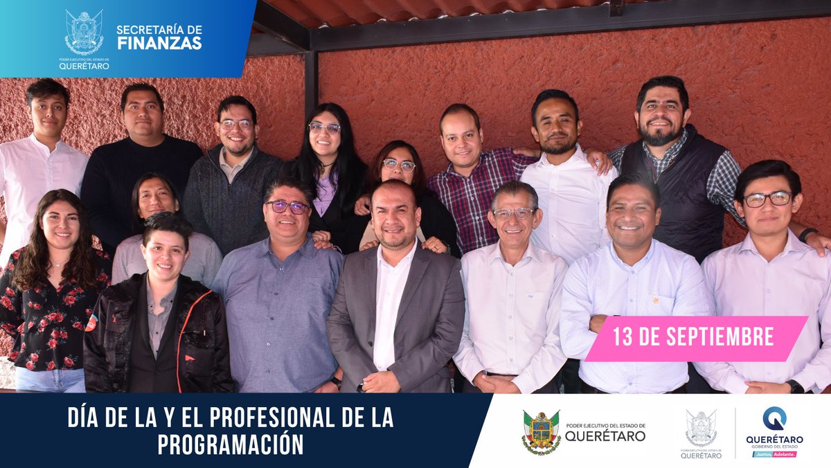 _QroDigital's tweet photo. ¡Hola mundo! Hoy, reconocemos la importante labor de las y los programadores para ayudar a todos a ser más eficientes a través de soluciones que requieren de lógica, ingenio y creatividad. ¡Feliz día de las y los programadores! #QuerétaroDigital #DiaDelProgramador https://t.co/TuauHMSTYq