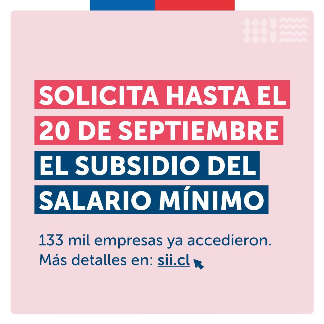 📣¡Atención! Si eres MiPyme o cooperativa y tienes trabajadores que reciban el salario mínimo o has pagado sueldos entre $411 mil y $500 mil entre los meses de enero y abril de 2023, recuerda solicitar el subsidio al #SueldoMínimo hasta el 20 de septiembre.