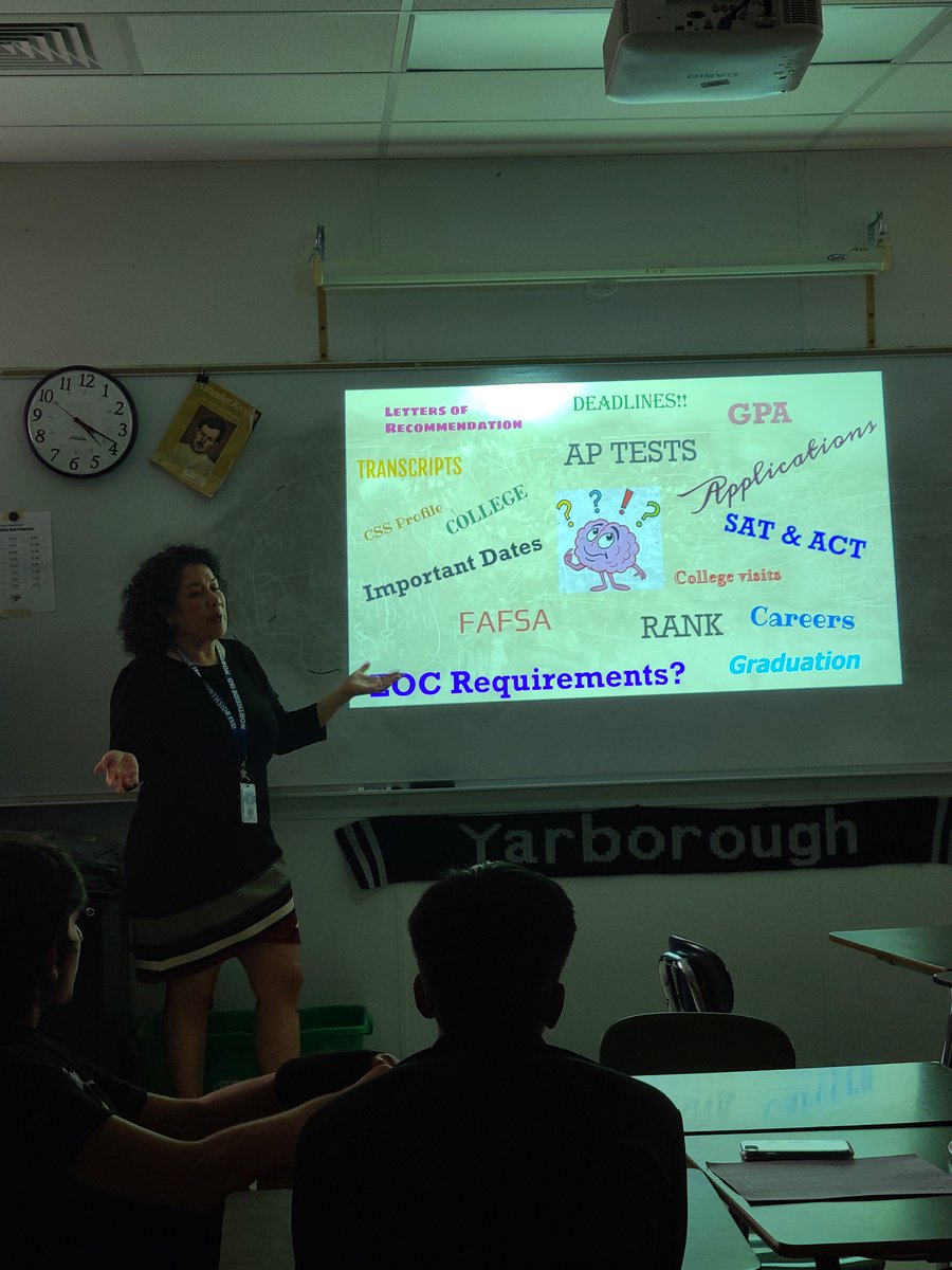 Today we visited our seniors to discuss post-secondary planning. We will be meeting with seniors  individually over the next 4 days to discuss their graduation plan. 🐾😊
<a href="/NISDClark/">Tom C. Clark HS</a> <a href="/Clarkpub/">Clark Journalism</a> <a href="/NISDCounseling/">NISD Counseling</a> <a href="/NCANorthside/">♥️Northside Counselors Association♥️</a>