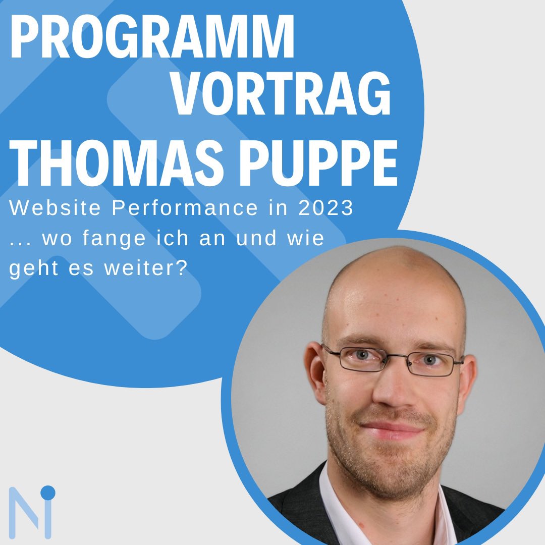 NconfeV's tweet photo. 2023: Website Performance im Blick! 💡  Website Performance ist entscheidend, und Thomas Puppe, Senior Web Developer bei ZEIT Online, teilt seine Tipps für schnelle Websites. Bleibt dran! 💻✨ #WebsitePerformance #WebEntwicklung #nconf #digitalesMV #nconf2023 https://t.co/oUVuO4SXOX