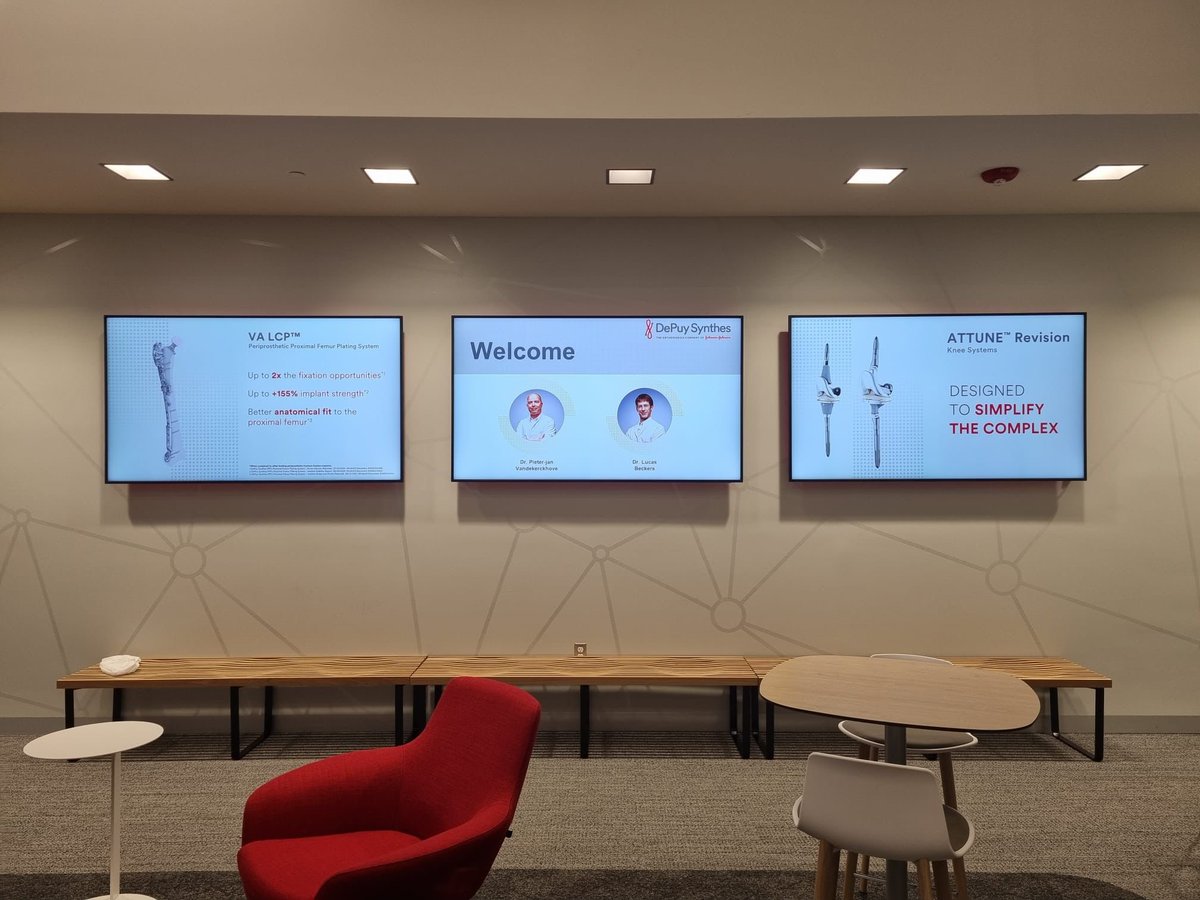 DrPJVDK's tweet photo. In July we got our training for the new #Velys knee robot @DePuySynthes Miami. In a couple of weeks @azsintjan will be the first European Hospital using this magnificent technology. #proud #knee #robotics https://t.co/5YUfc5428a