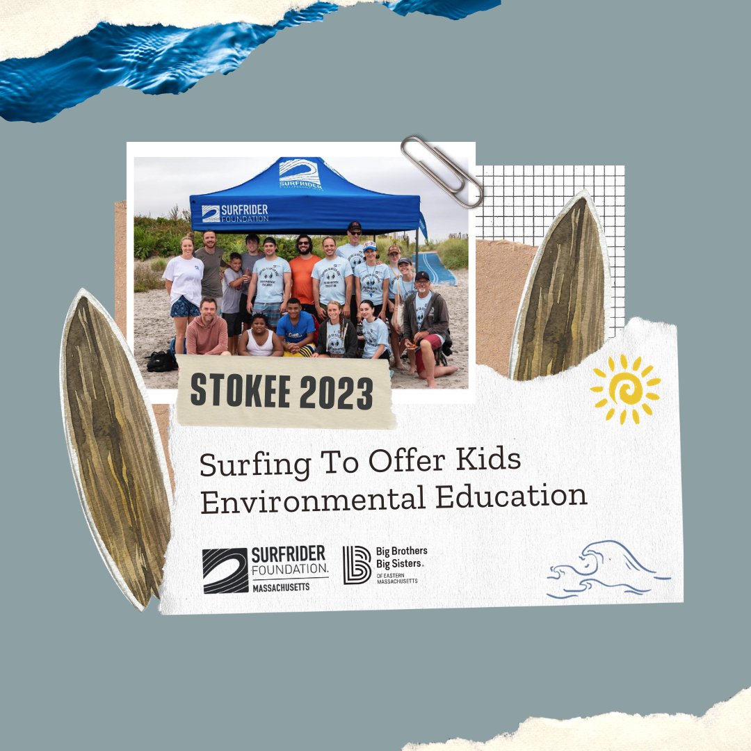 SURF'S UP! 🌊🏄  So grateful for our partnership with @SurfRiderMA and for their STOKEE event 🤙