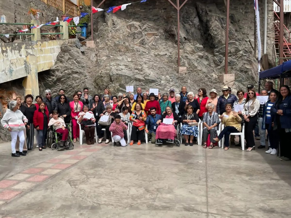 ✅SENAMA de la región de Antofagasta felicita a las 12 organizaciones de mayores de la Provincia de Tocopilla que se adjudicaron el Fondo Nacional del Adulto Mayor, 2023; cuyo objetivo es promover la autogestión, autonomía e independencia de las personas mayores participantes.