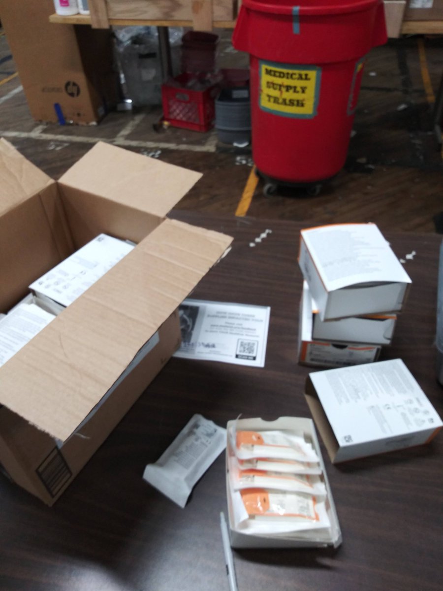 DeniseKipfstuhl's tweet photo. Today is the 2nd annual Thomson Reuters Global Volunteer Day! I used part of my workday to make a difference in my local community, by helping sort and count donated medical supplies at @medwish in #Cleveland.
#workingatTR #TRGlobalVolunteerDay https://t.co/5uv8p7XSej