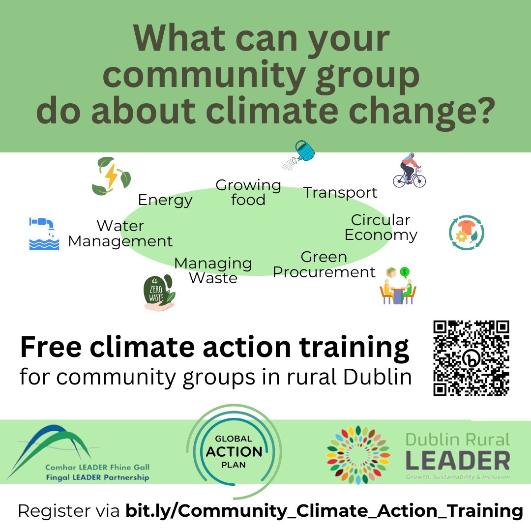 BillyLinehan's tweet photo. RT please
FREE ๐Climate change training for community groups
#castleknock #knockmaroon #northlucan & more
by @gapireland
Foroige Youth Centre, Main St, Blanchardstown
https://t.co/gSQBbETJPK
@TedLeddy
@TubaHG
@PunamRaneFG
@DanielWhooley
#dublin15 #dubw
#ClimateAction https://t.co/dPqa1EXBkW