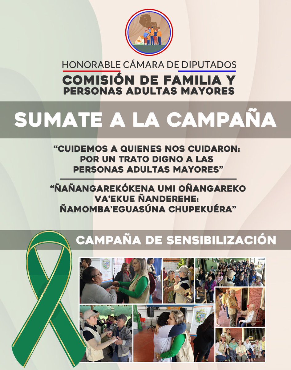 lacostasoy's tweet photo. ℹ️NFO POLÍTICA. “Cuidemos a quienes nos cuidan”. La Comisión de Familia y Personas adultas mayores, presidida por la Diputada @JohanaVega2023, impulsa la campaña sensibilización por un trato digno. https://t.co/btjJMRLVQO