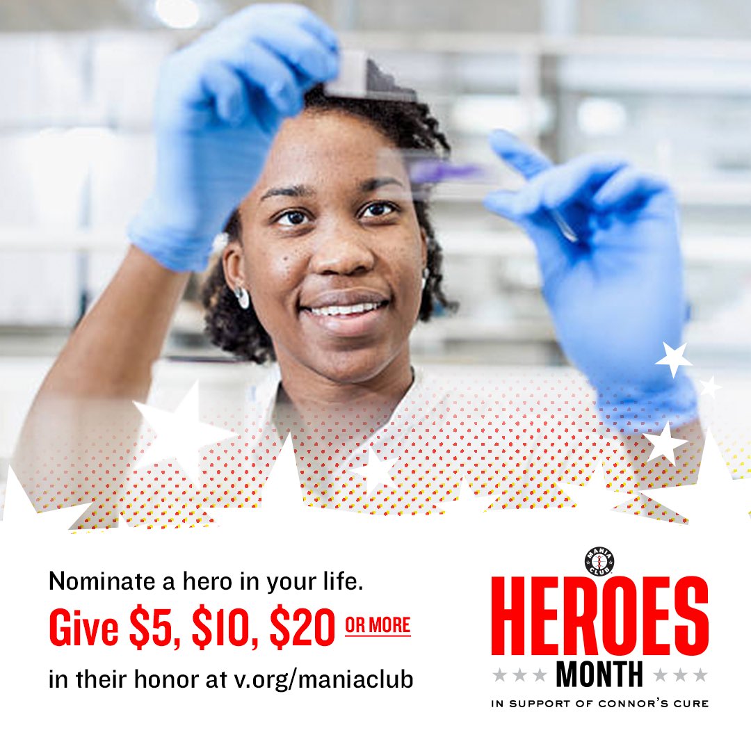 MANIACLUBWWE's tweet photo. We’re celebrating our heroes in the fight against cancer for #PediatricCancerAwarenessMonth 

Who are heroes in your life? 

#ManiaClubHeroes #TagInForACure https://t.co/xAsqqJeYOc