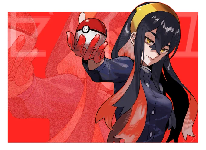ゼイユ 顔がいい… #pokemon