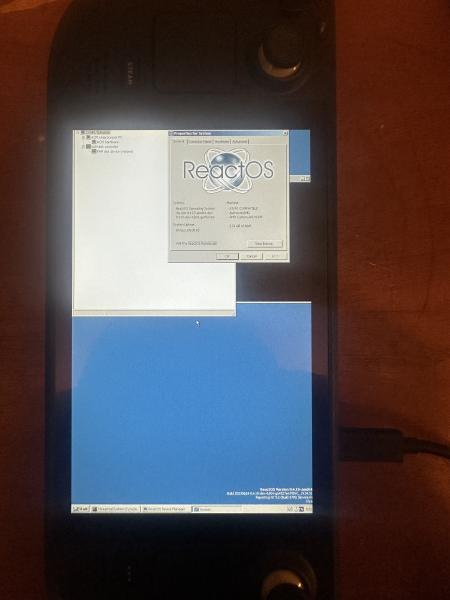 reactos's tweet image. Behind the scenes, @The_DarkFire__ has been working on bringing UEFI support to #ReactOS!
And here's a surprise by him: With a PR, ReactOS running in Steam Deck!!!
Work in progress.
For more information, see here: github.com/reactos/reacto…