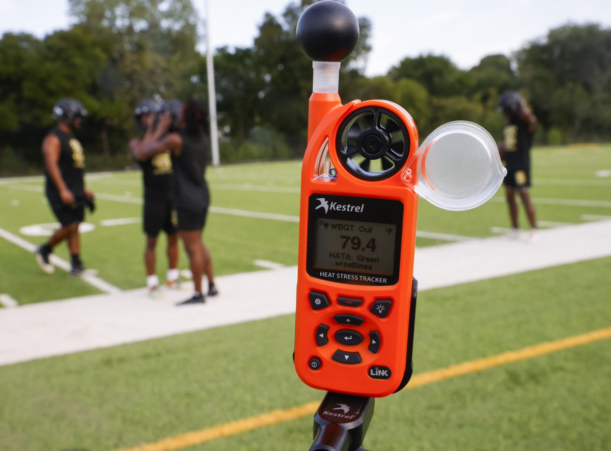 Greg Riddle (@dmngregriddle) on Twitter photo UIL is considering mandating use of Wet Bulb Globe Temperature monitoring to combat heatstroke.
Use of wet bulb is currently a recommendation, but it could be mandated for 2025-2026 school year.
Read: dallasnews.com/high-school-sp…
#txhsfb <a href="/SportsDayHS/">SportsDayHS</a> <a href="/uiltexas/">Texas UIL</a> <a href="/dctf/">Dave Campbell's — TexasFootball.com</a> <a href="/ihss_dfw/">DFW Inside High School Sports</a> UIL is considering mandating use of Wet Bulb Globe Temperature monitoring to combat heatstroke.
Use of wet bulb is currently a recommendation, but it could be mandated for 2025-2026 school year.
Read: dallasnews.com/high-school-sp…
#txhsfb <a href="/SportsDayHS/">SportsDayHS</a> <a href="/uiltexas/">Texas UIL</a> <a href="/dctf/">Dave Campbell's — TexasFootball.com</a> <a href="/ihss_dfw/">DFW Inside High School Sports</a>