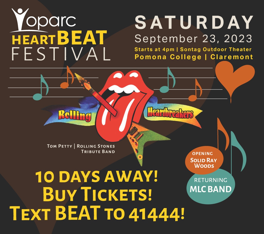 OPARC's tweet photo. We are officially 10 days away from the HeartBEAT Festival. The Rolling Heartbreakers are taking the stage and will be playing Tom Petty/Rolling Stones hits. There will be great music, food, and fun! Don't miss out! Make sure you buy tickets 

https://t.co/ehORxPxNWM https://t.co/8YisKnPUWb