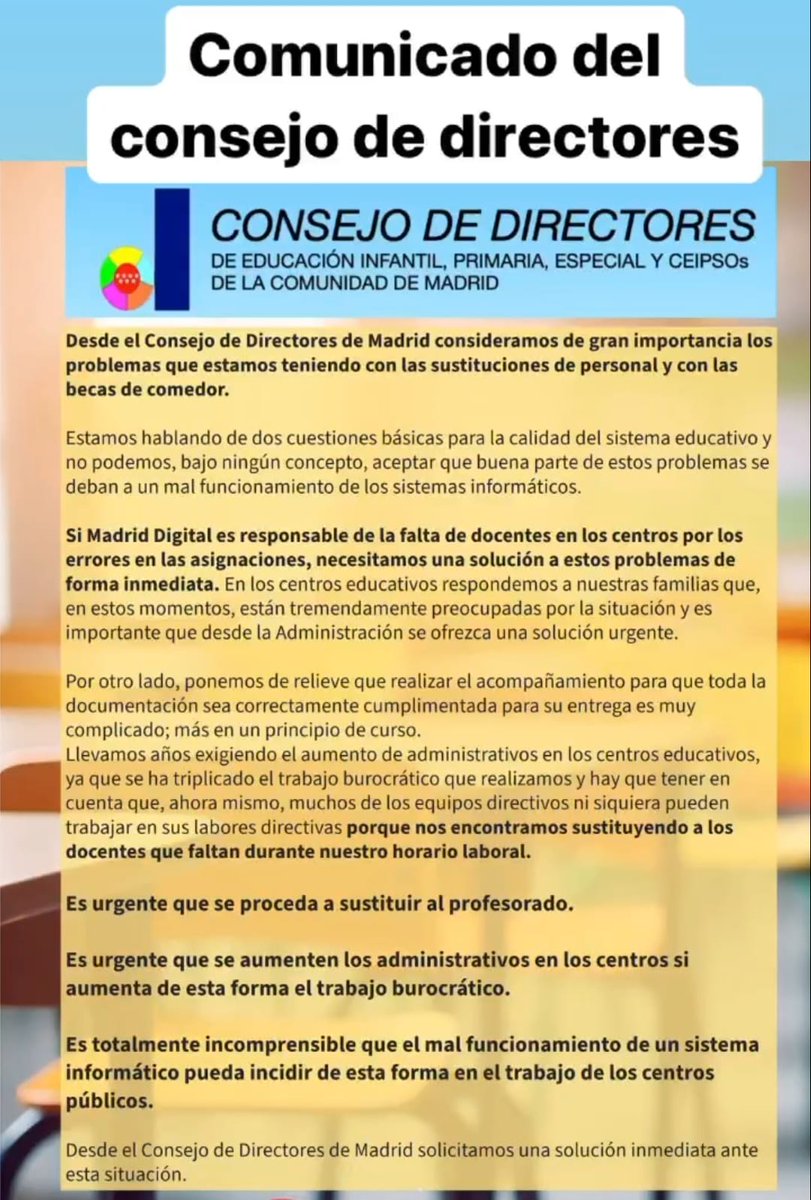 mariatecnavas's tweet photo. @CCOOEducaMa https://t.co/c1o91qNSQw