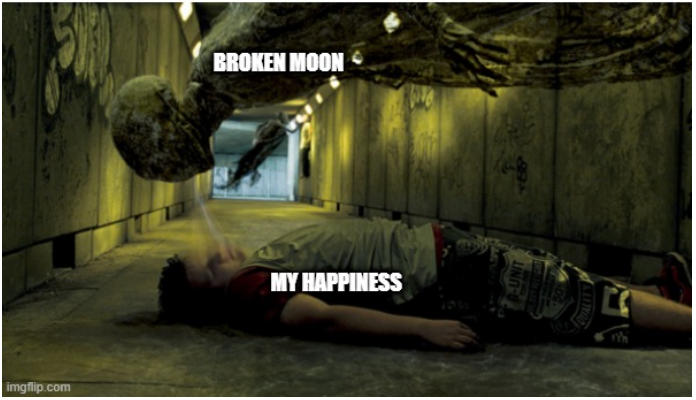 daltoosh's tweet photo. Broken Moon is soul crushing https://t.co/6fG4vzUDka