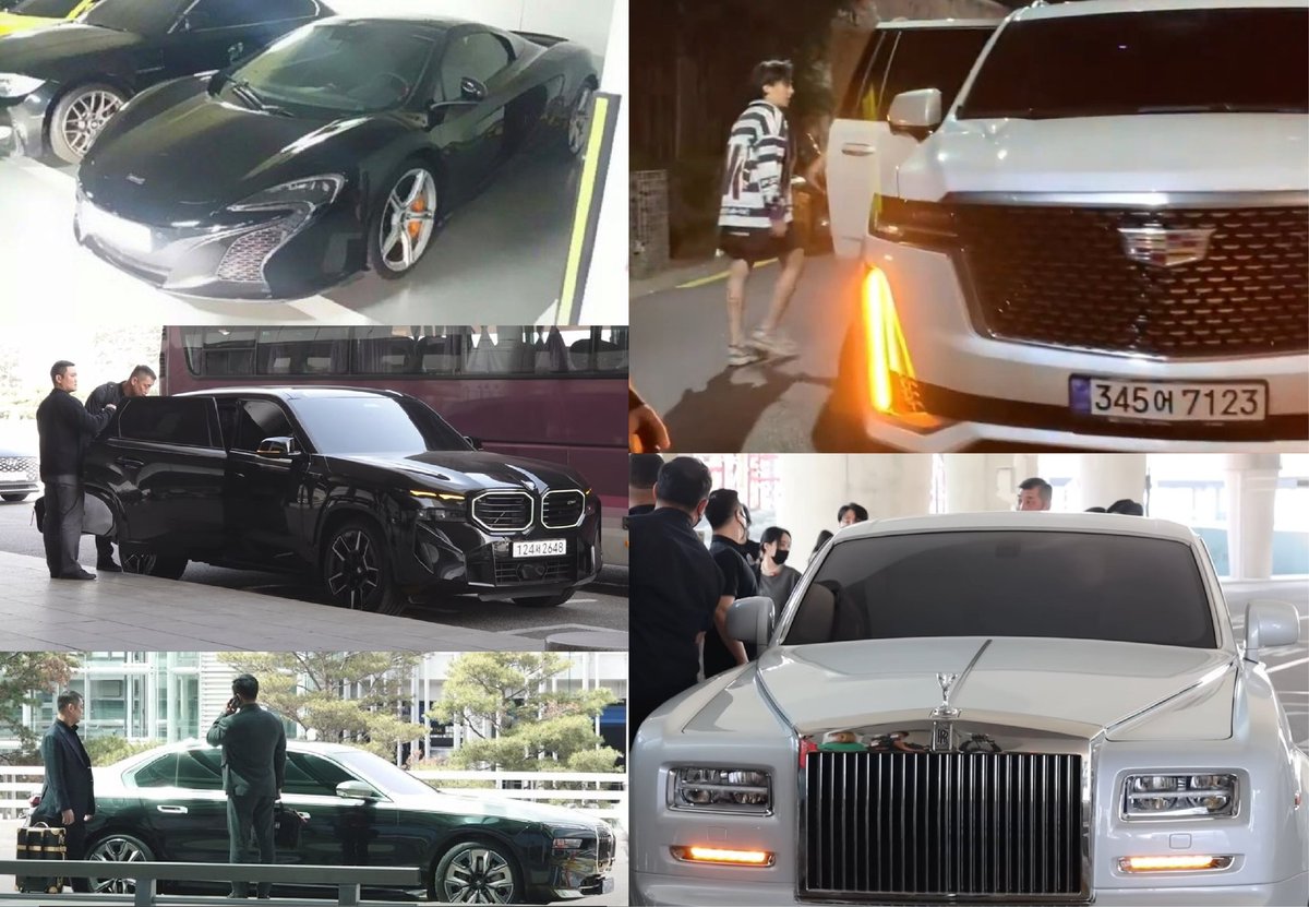Korean Celebrities' Cars