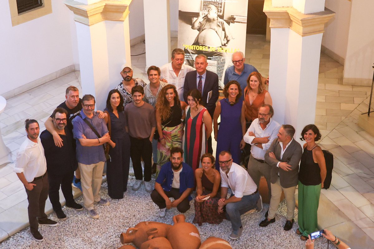 jlsanzalcalde's tweet photo. La @FundacionVMMP acoge desde hoy una maravillosa exposición de grandes artistas sevillanos a beneficios de la obra asistencial del @rociodetriana 

Un maravilloso compendio de arte que he tenido el honor de inaugurar y que puede visitarse hasta el 9 de noviembre. https://t.co/mxnQGNuYd0