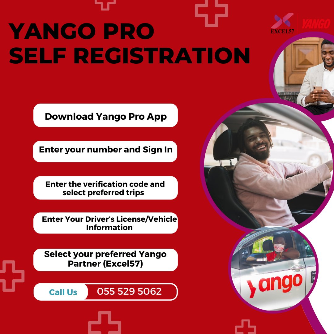 Excel57Limited's tweet photo. Its never been easier to join the Yango gang and start earning money.
.
.
.
#yangocomfort #yango #transport #travel #yangoghana #ghana #yangolife #gh #style #fitness #transportation #everything_transport https://t.co/KcFRLMdB0U