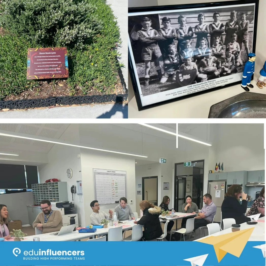 eduinfluencers's tweet photo. Always such a great day with the team from Wenthworthville Public School. We unpacked high performing team characteristics and have an action plan for making marginal gains in Term 4!#BuildingLeadershipCapacity #ProfessionalLearning
#Coaching #Leadership #HighPerformingTeams https://t.co/jgxV4vqNbo
