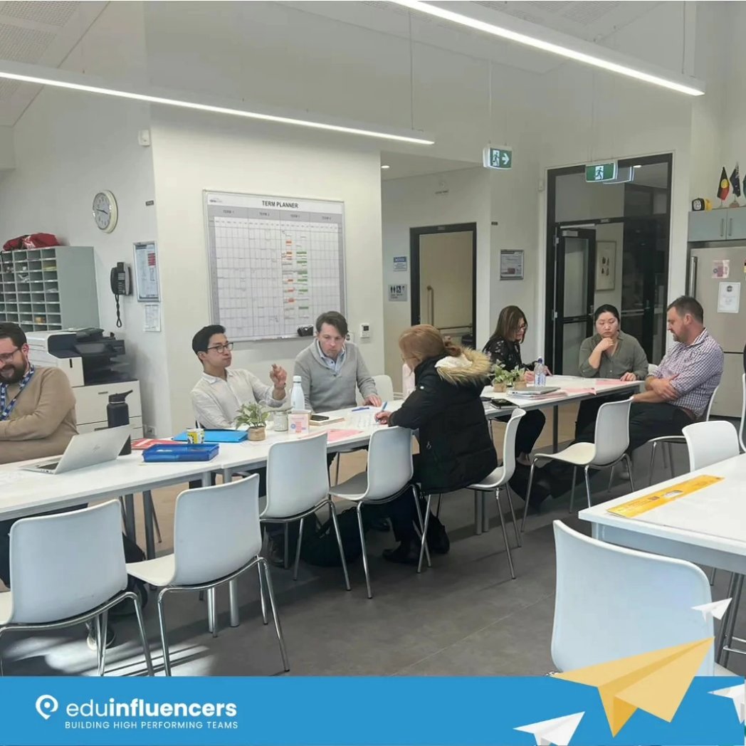 eduinfluencers's tweet photo. Always such a great day with the team from Wenthworthville Public School. We unpacked high performing team characteristics and have an action plan for making marginal gains in Term 4!#BuildingLeadershipCapacity #ProfessionalLearning
#Coaching #Leadership #HighPerformingTeams https://t.co/jgxV4vqNbo