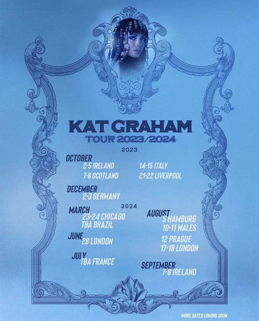 katgrahamczech's tweet photo. @KatGraham x Praha 12. října 2024! 
🤯🥳 https://t.co/mMq0uXJoAy
