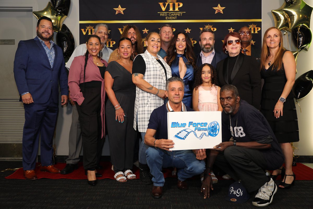 blueforcefilms's tweet photo. An amazing private screening for my Project X TV Series Pitch red carpet reveal at the CityPlex12 Theatre in Newark, NJ. Thank you to all the cast, their families and friends and community friends who celebrated with us!  The audience loved it! https://t.co/YUzZEgSC3n