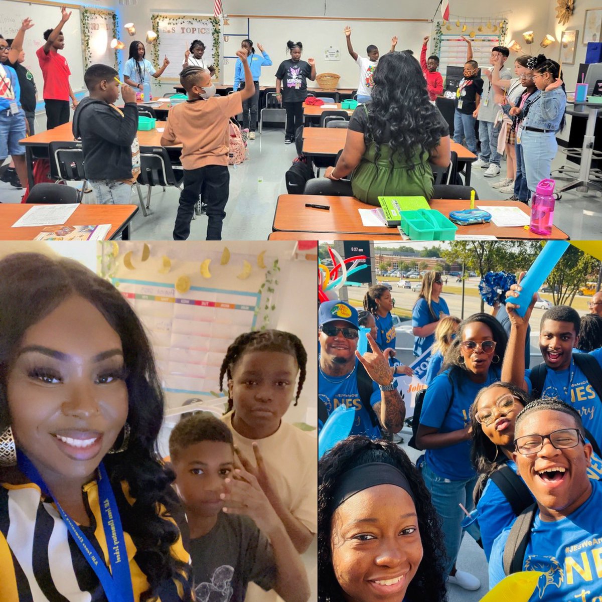 ashlie_ferrell's tweet photo. This year by far has been the most peaceful for me in my teaching career! I am so grateful to work with such an amazing lineup of teachers @JonesES_AISD  and it’s students. 💗🙏🏾😌 #teamjones https://t.co/FcoIEAtiaz