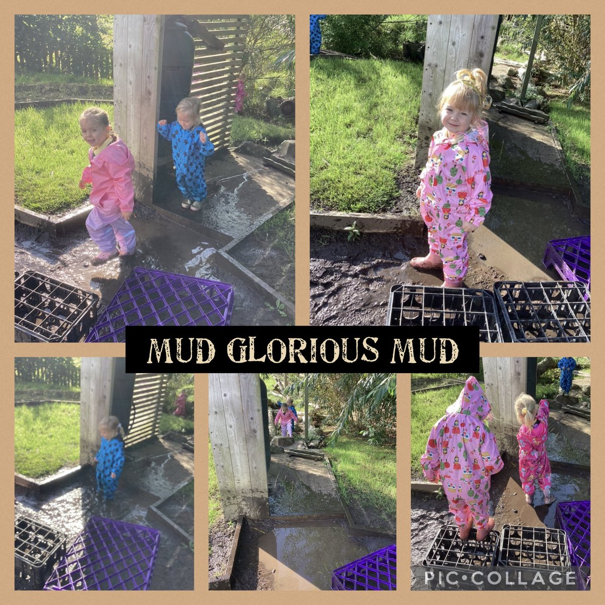 ldil81's tweet photo. The mud will wash away but the memories will last a lifetime 🤎
@mesne_lea @NurseryMlps
#eyfs #learningthroughplay #grossmotordevelopment #communication #enjoyment #curiosity #mudgloriousmud https://t.co/QSg0r2ldly
