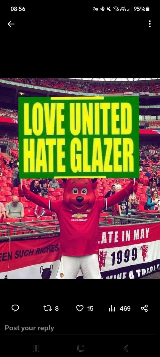 Lawsa24's tweet photo. #GlazersOut https://t.co/Wp52xMWMGr