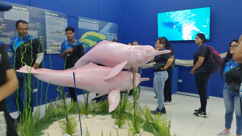 Museo_ciencias's tweet photo. #13deSep #NoticiasMUCI | Hoy el Museo de Ciencias recibió a los trabajadores de nuestros ente hermano del Centro Nacional de Tecnologías Químicas (@cntq.vzla) quiénes celebran con nosotros sus 18 años de Fundación 🎉🧪 https://t.co/xCFs1tMsVu