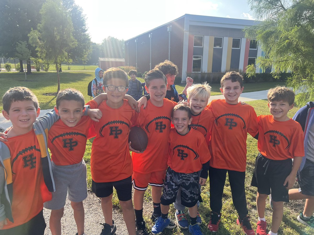 Kirby Bartelstein (@kebartelstein) on Twitter photo First game today for these 3rd grade football stars! You could feel the excitement at morning lineup. <a href="/HPHS_Athletics/">HPHS Athletics</a> your 2033 football class is looking good #112leads First game today for these 3rd grade football stars! You could feel the excitement at morning lineup. <a href="/HPHS_Athletics/">HPHS Athletics</a> your 2033 football class is looking good #112leads