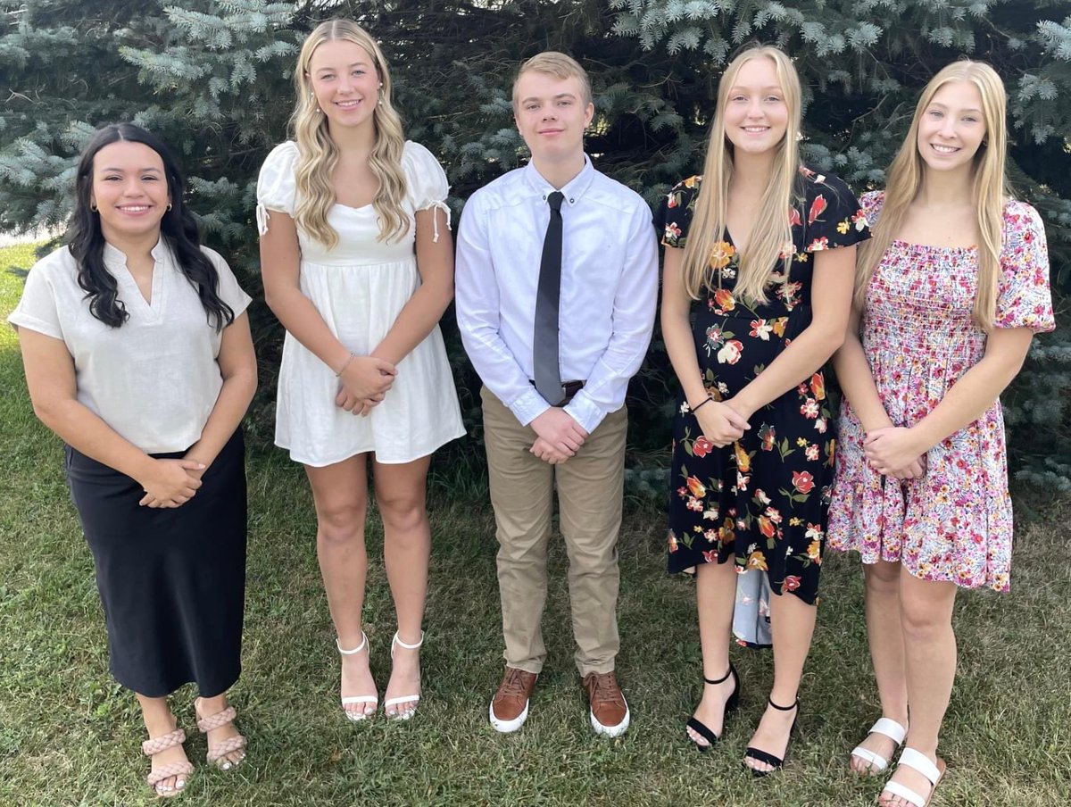Antelope County News (@antelopeconews) on Twitter photo CONGRATS to <a href="/popejohnhigh/">Pope John High</a> 2023 Homecoming candidates Jazmine McNally, Ashlynne Charf, Jack Barlow, Elise Ruterbories and Brooklyn Meis! CONGRATS to <a href="/popejohnhigh/">Pope John High</a> 2023 Homecoming candidates Jazmine McNally, Ashlynne Charf, Jack Barlow, Elise Ruterbories and Brooklyn Meis!
