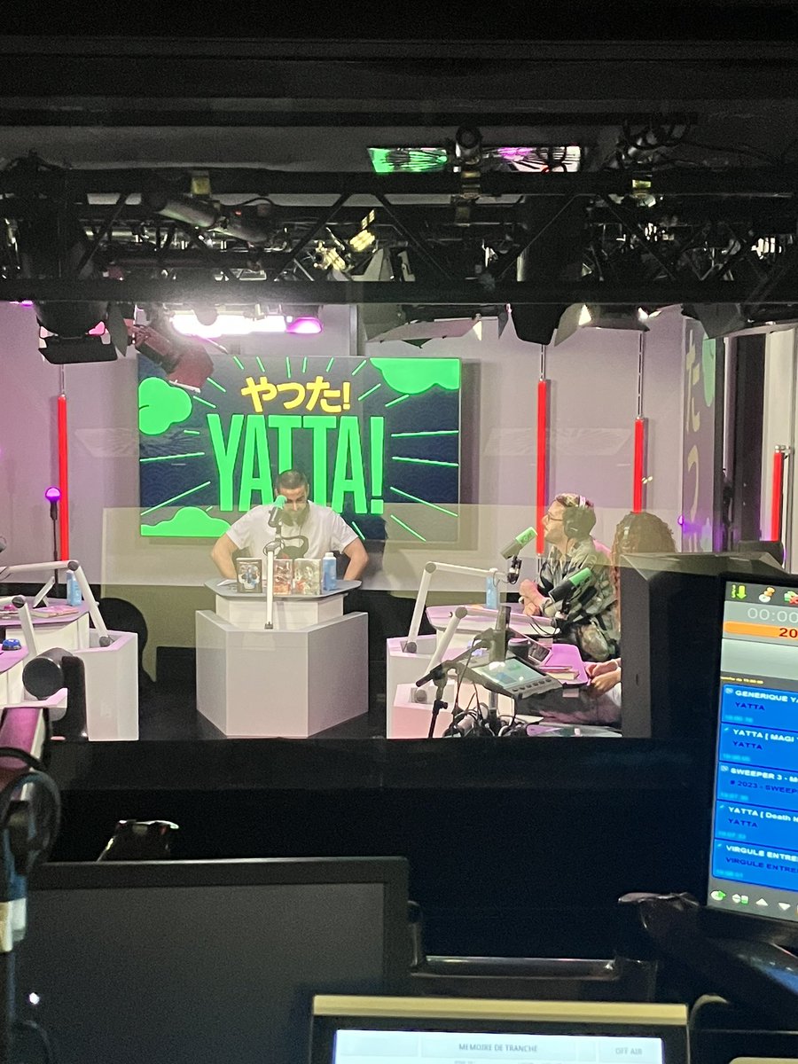 Aïe aïe aïe <a href="/WLabaere/">@wlabaere.bsky.social</a> en live sur <a href="/mouv/">Mouv'</a> pour Yatta!, pour parler de L’Habitant de l’infini et tout un tas de choses cultes 👀 @MangaSakka