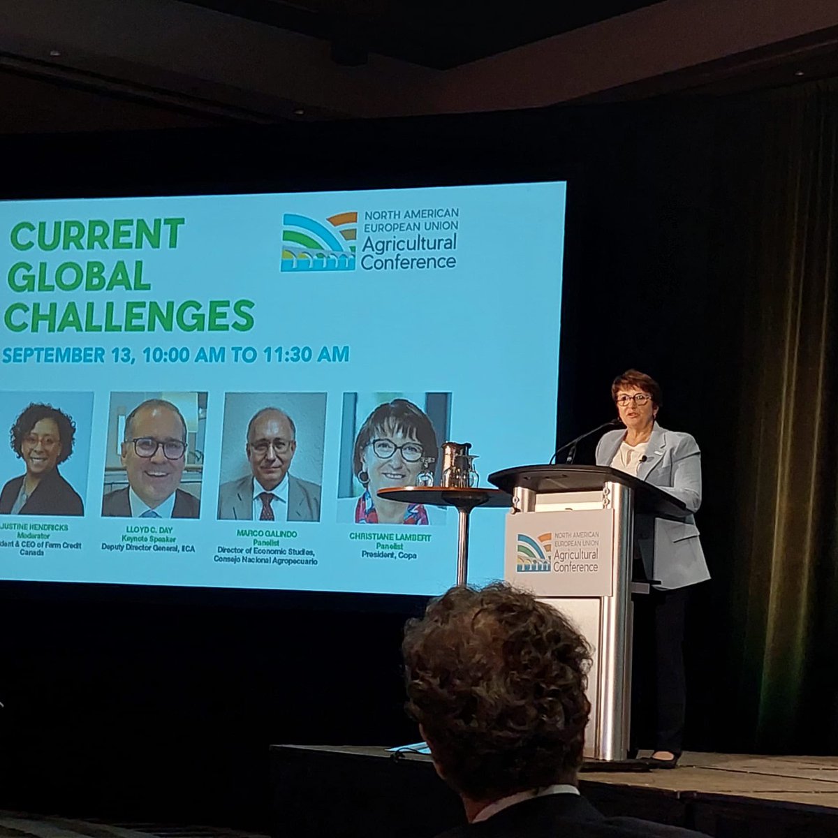 Christiane Lambert tweet media