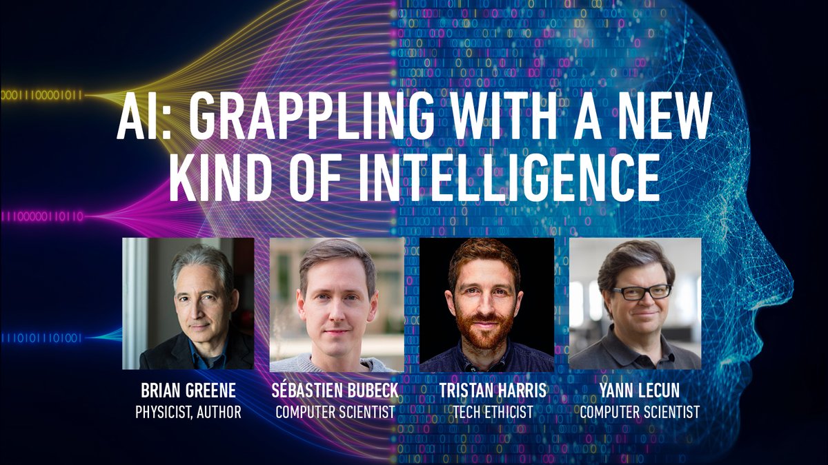 Should AI emulate human thinking or seek a new kind of intelligence? How do large language models really work? Will AI replace us? Join me for a live and in-person, no-holds-barred discussion with leading experts. Thursday 9/21, 7 PM NYC: worldsciencefestival.com