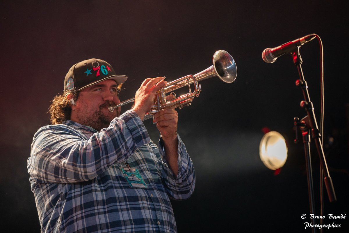 Great memories from last month performing in France at Festival du Bout du Monde! 🎺 Tour continues in a few weeks on the west coast of the USA - tix at luckychops.com/shows See ya soon : ) 📷: @brunobphotographies