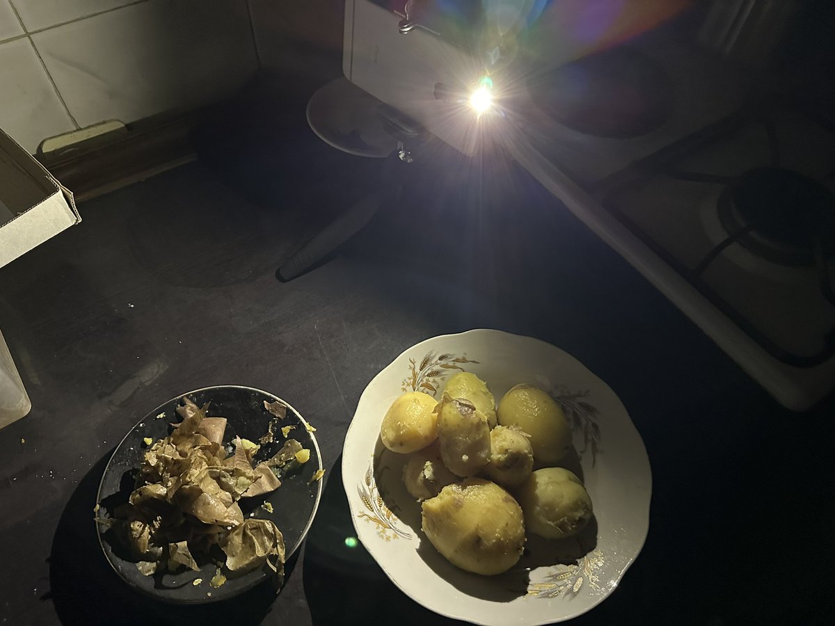 Karabakh dinner. Uncle shared some potatoes 🥔