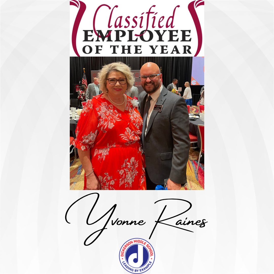 The luncheon for our Classified Employees of the Year was an awesome event!  It was quite special honoring this incredible individual! <a href="/CobbSchools/">Cobb County Schools</a> <a href="/DickersonMSCobb/">Dickerson MS</a>