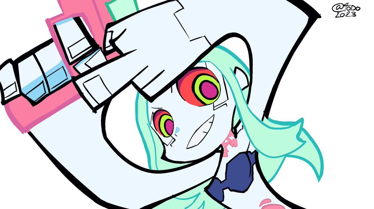 taka3hitodo's tweet photo. 1st year anniversary 
#studiotrigger #CyberpunkEdgerunners #pantyandstockingwithgarterbelt #pantyandstockingartstyle https://t.co/pF4n00rhk0