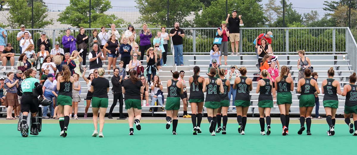 DartmouthFH's tweet photo. A lot to 👏 about so far this season‼️

🏑 Best start since 2011
🏑 11 goals through first three games, most since 2011
🏑 Sixth nationally in goals per game (3.67)
🏑 Enters @IvyLeague opener with a winning record for the first time since 2010

#GoBigGreen https://t.co/GS1bWvEkJL