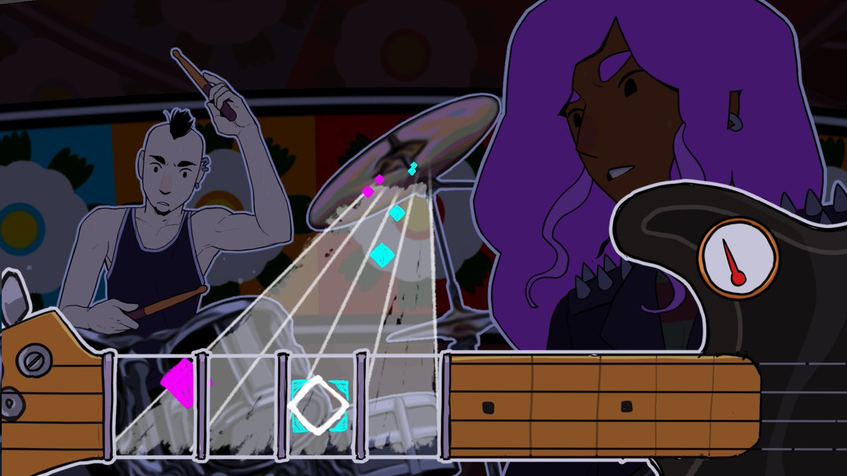 garoastudios's tweet image. Muito triste a situação da Unity :/ seria uma pena se a gente não tivesse uma visual novel guitar-hero like de ska punk 100% brasileira em @godotengine...